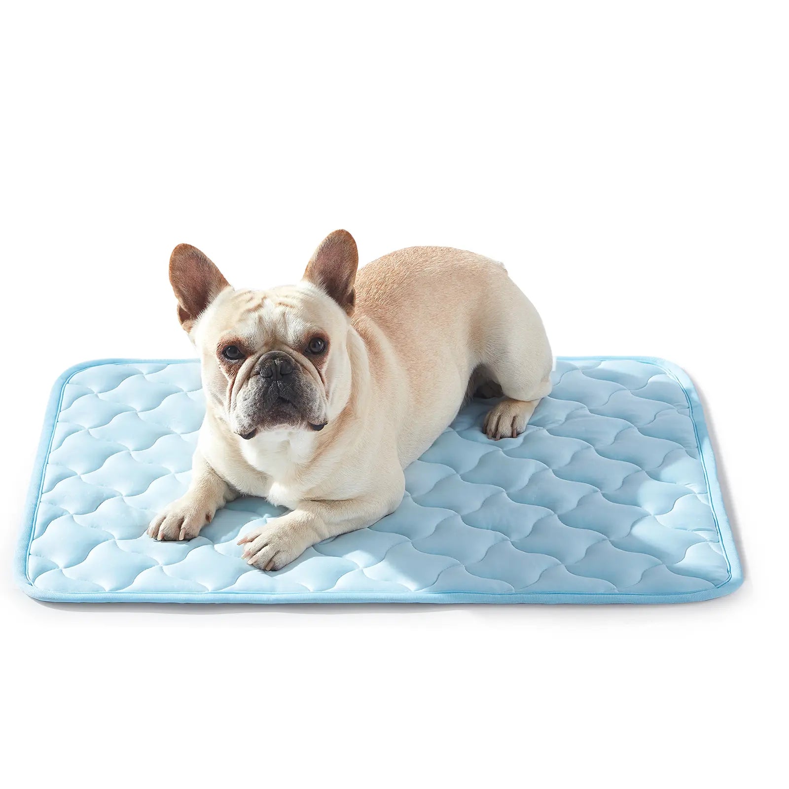 MIXJOY Premium Cooling Mat for Dogs and Cats - Q-Max > 0.5, Comfortable and Durable, Ideal for Indoor and Outdoor Use, Snag Resistant, Machine Washable, Anti-Slip Design