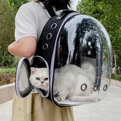 Outdoor Pet Backpack for Cats and Dogs, Portable and Breathable Carrier for Travel