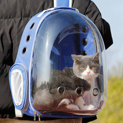 Outdoor Pet Backpack for Cats and Dogs, Portable and Breathable Carrier for Travel