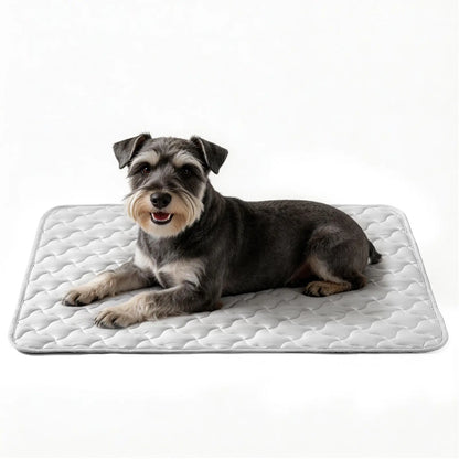 MIXJOY Premium Cooling Mat for Dogs and Cats - Q-Max > 0.5, Comfortable and Durable, Ideal for Indoor and Outdoor Use, Snag Resistant, Machine Washable, Anti-Slip Design