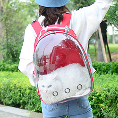 Outdoor Pet Backpack for Cats and Dogs, Portable and Breathable Carrier for Travel